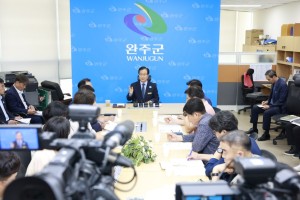 완주군 바로 알리기 활동 본격전개